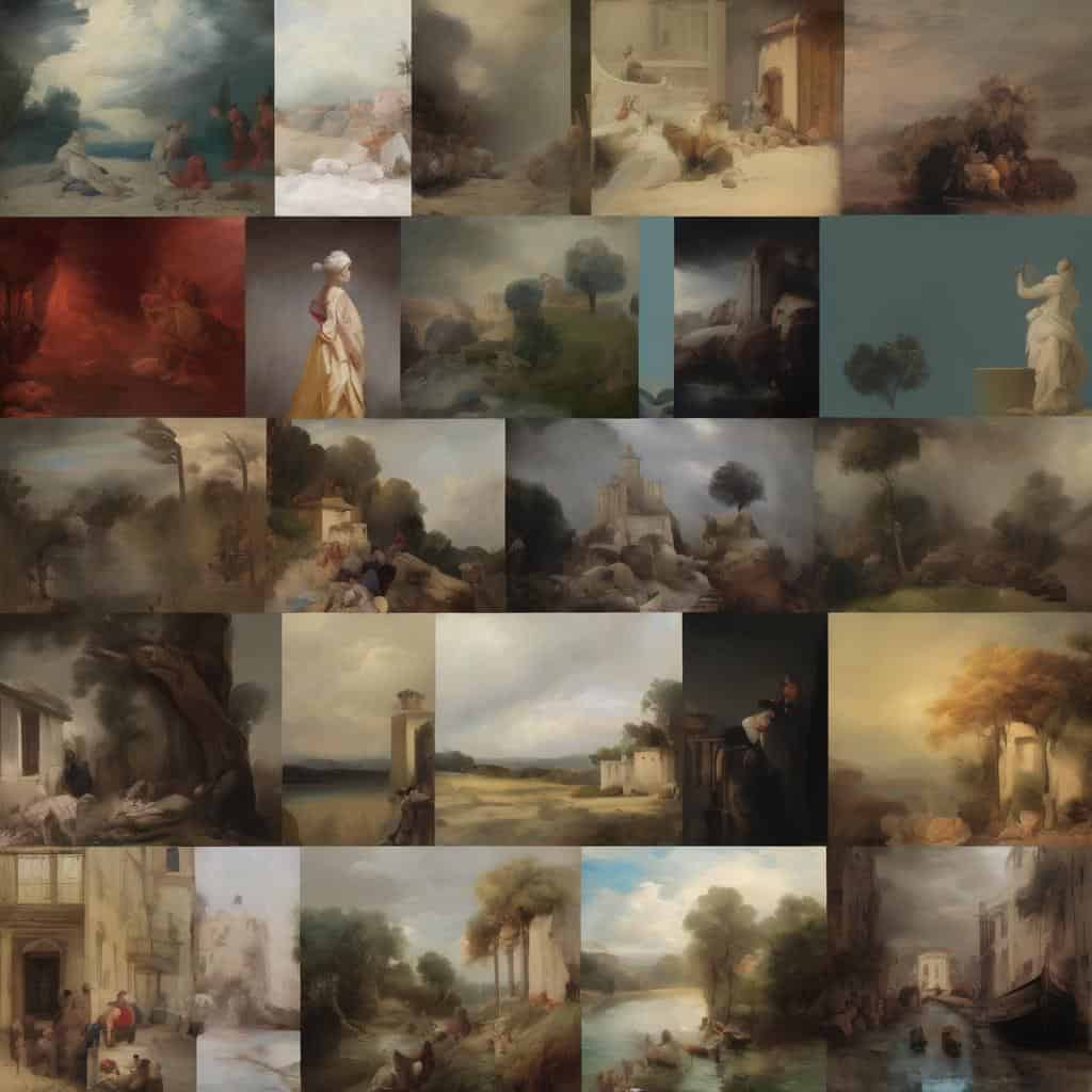 Ριζική τέχνη και η ανάδειξη της συμβολικής γλώσσας μέσω ελαιογραφιών, με έμφαση στη σημασία της τέχνης στην έκφραση και κατανόηση συμβόλων.