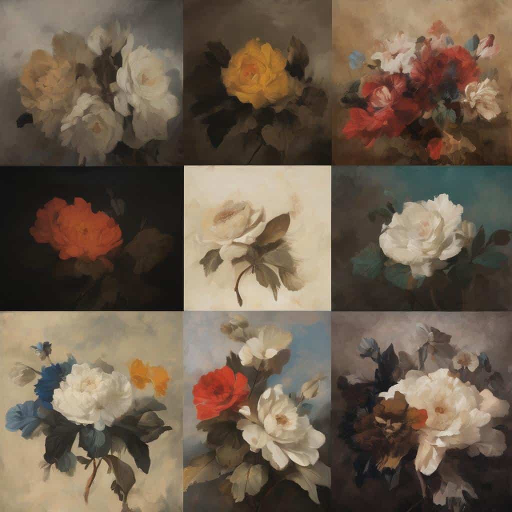 ζακέτα, πίνακας, σύμβολική γλώσσα, τέχνη, καλλιτεχνική ερμηνεία, λουλούδια, αριστουργήματα τέχνης, ζωγραφική, σύμβολα, μοντέρνα τέχνη.